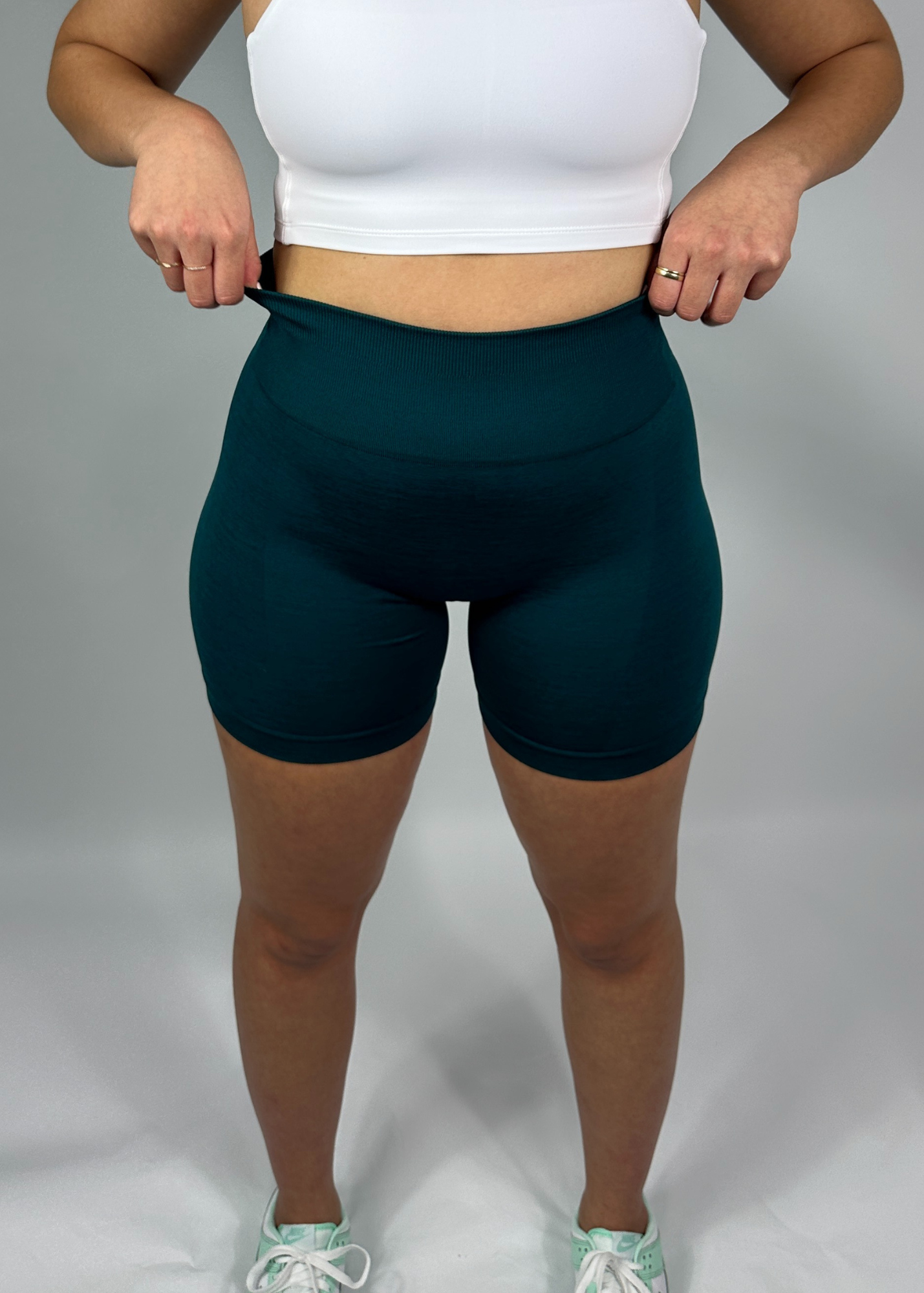 Seamless Shorts - Forest Green