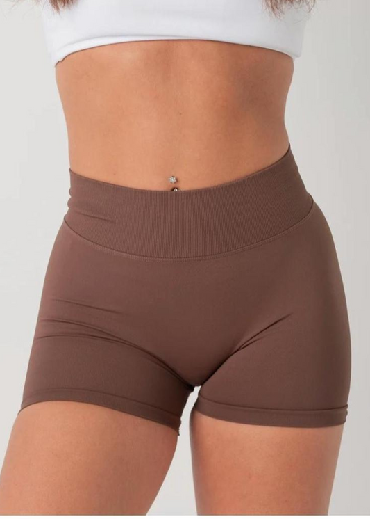 Seamless Shorts - Cocoa