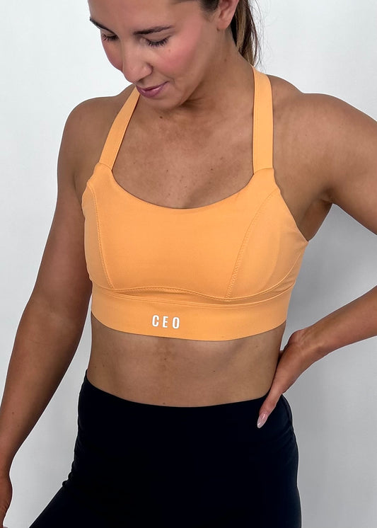 Mango Sorbet Cross Back Bra